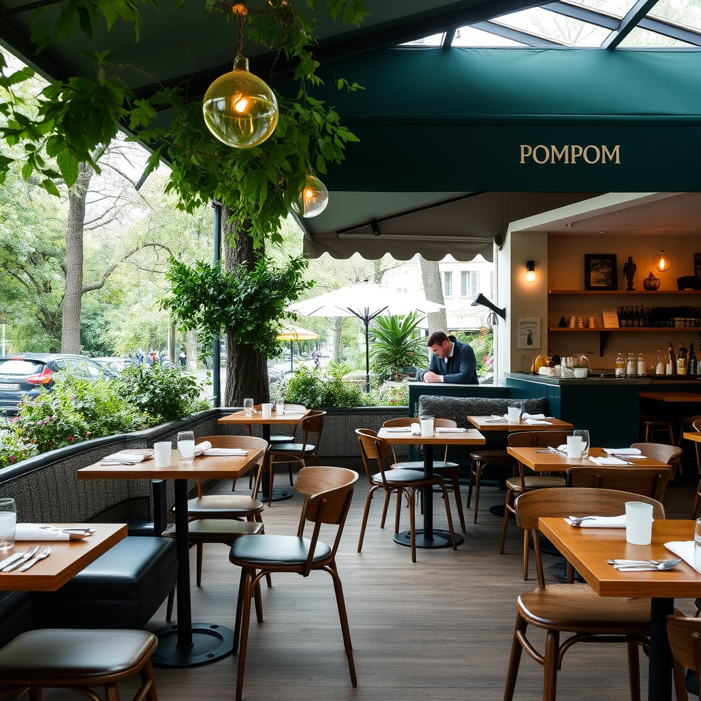 Pompom Chaumont, tous les classiques du brunch à deux pas des Buttes-Chaumont — Spots pour un brunch en famille dans le 