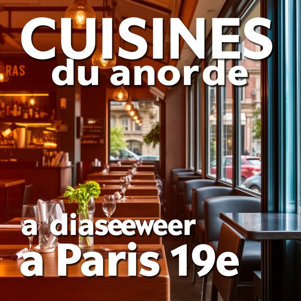 Découvrez les cuisines du monde à Paris 19e