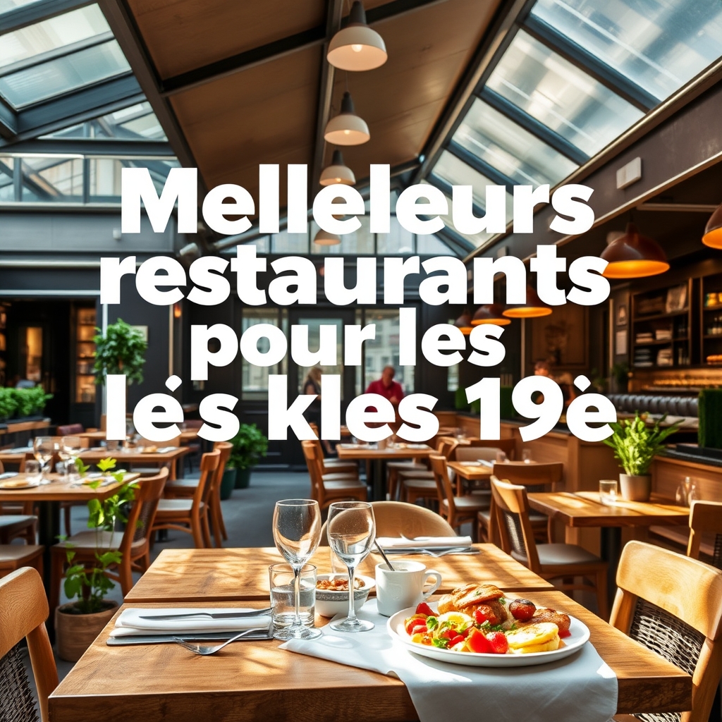 Les 10 Meilleurs Restaurants pour les Enfants à Paris 19e : Guide 2024