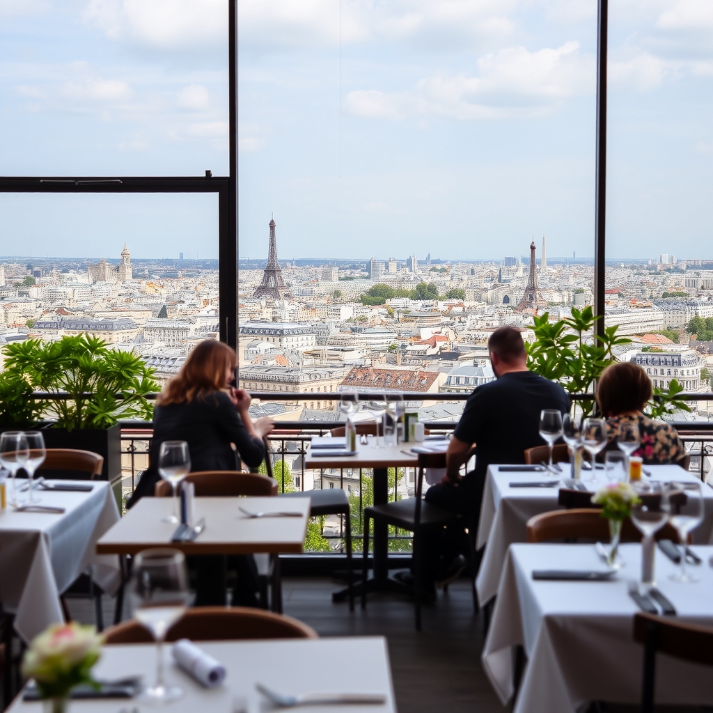 Réservation, accessibilité et meilleurs horaires pour profiter de la vue — Restaurants avec vue sur la ville dans le 19e